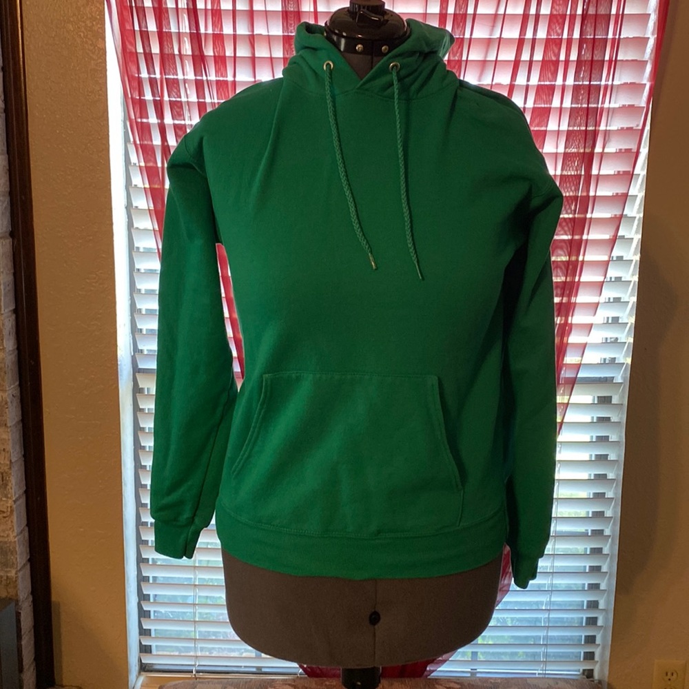 Green Hoodie small